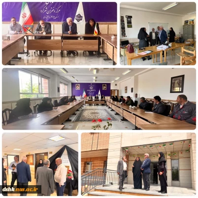 بازدید جناب آقای دکتر شایق سرپرست دانشگاه ملی مهارت استان از آموزشکده ملی مهارت دختران شهرکرد