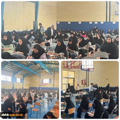 بازدید جناب آقای  دکتر شایق  و جناب آقای مولوی از برگزاری امتحانات نیمسال دوم 1403/1404